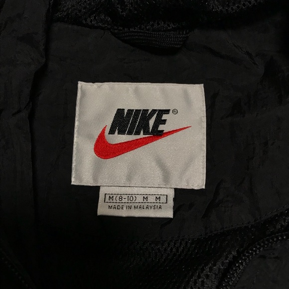 Vintage Nike Hooded Windbreaker Jacket Medium - Picture 6 of 8